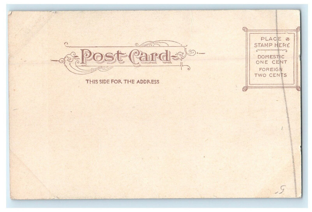 c1905 Norembega Tower Weston Massachusetts MA Undivided Back Postcard