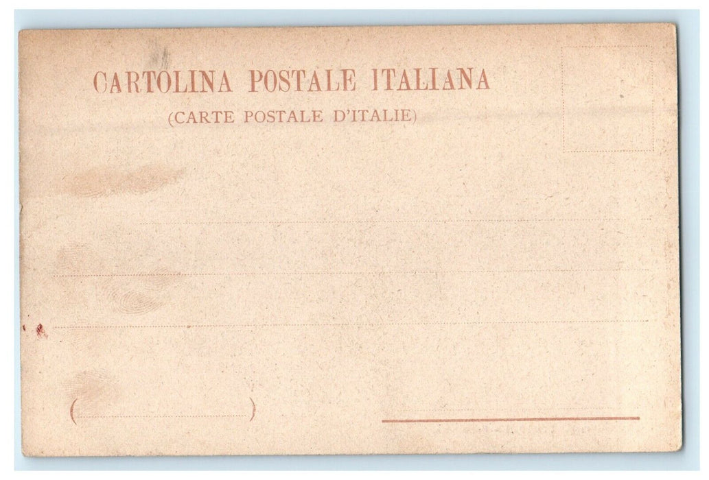 c1905 Panorama View Of Pompei Naples Italy Unposted Antique Postcard