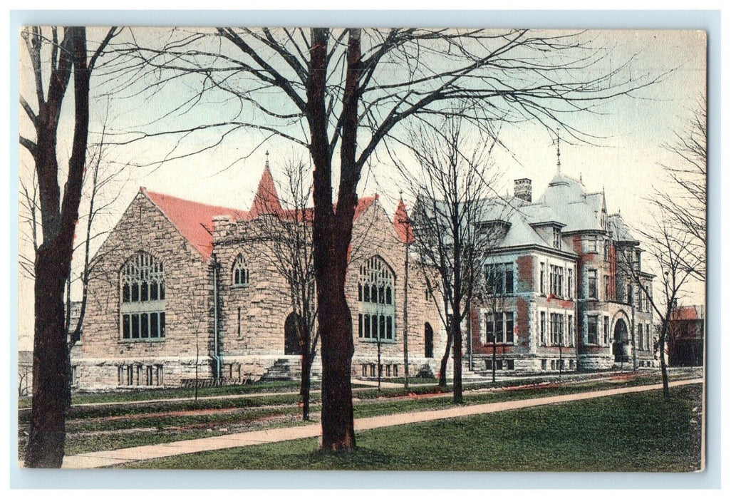 c1910's State Normal School Clarion Pennsylvania PA Rotograph Antique Postcard