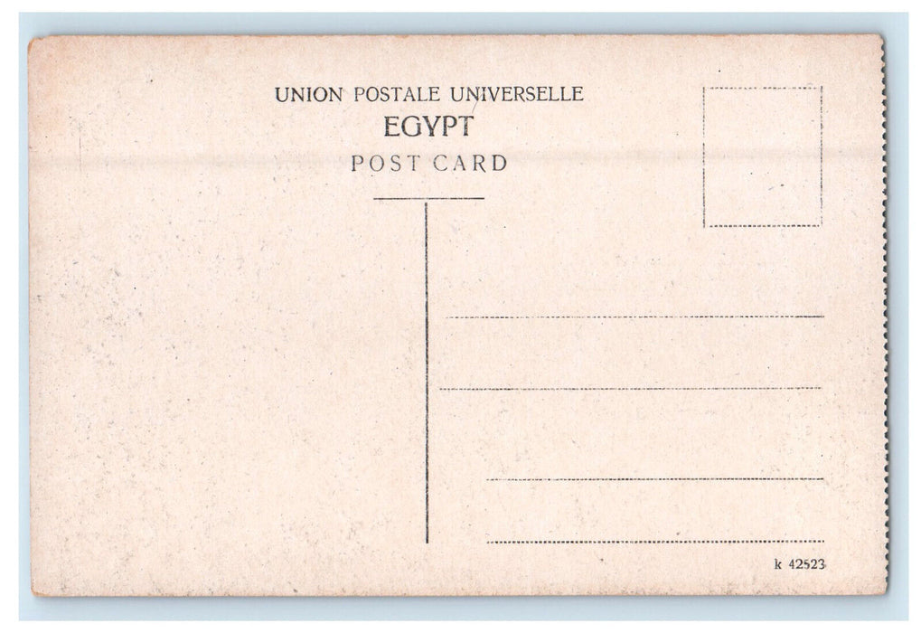 c1910 Boats Scene, General View, Assuan Egypt Unposted Postcard