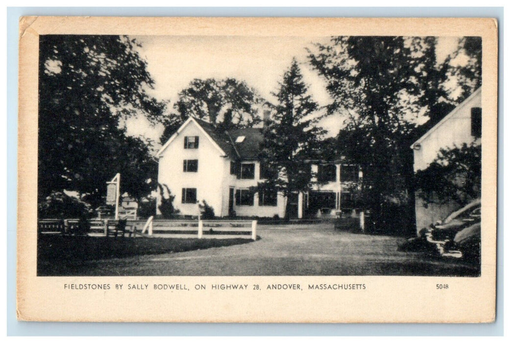 Fieldstones By Sally Bodwell On Highway 28 Andover Massachusetts MA Postcard