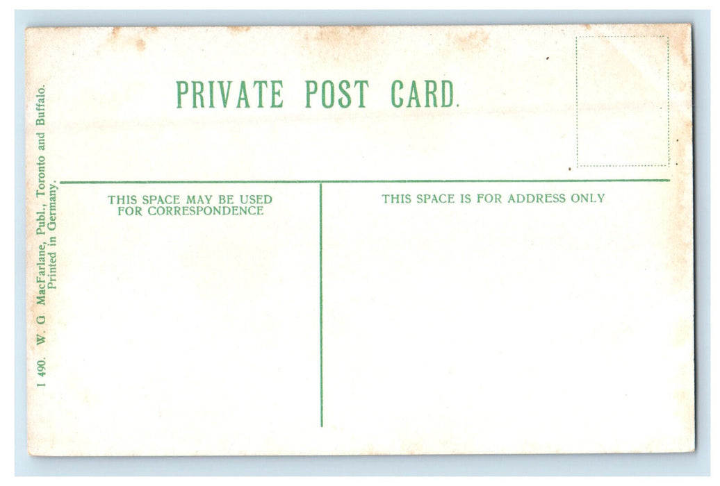 c1910 McGill University Montreal Quebec Canada Unposted Antique Postcard