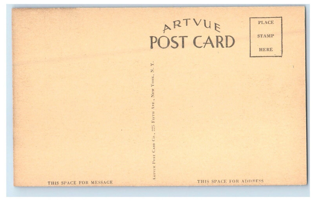 c1940's Clark Hall M.S.C. Building Amherst Massachusetts MA Vintage Postcard