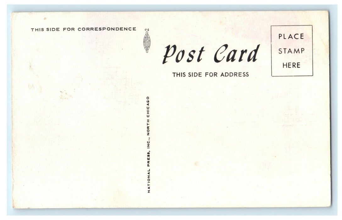 c1950's Methodist Church Trenton Nebraska NE Unposted Vintage Postcard