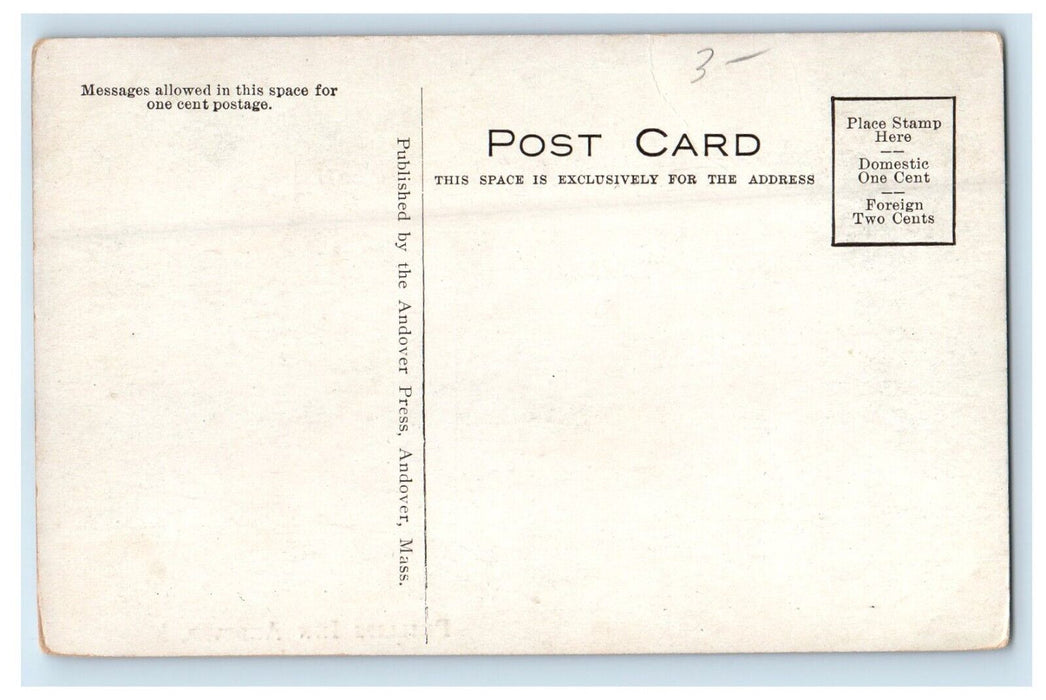 Andover Massachusetts MA, Phillips Inn Motel Hotel Unposted Vintage Postcard