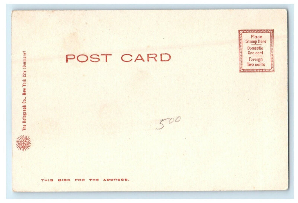c1905 International Correspondence School New Printery Scranton PA Postcard