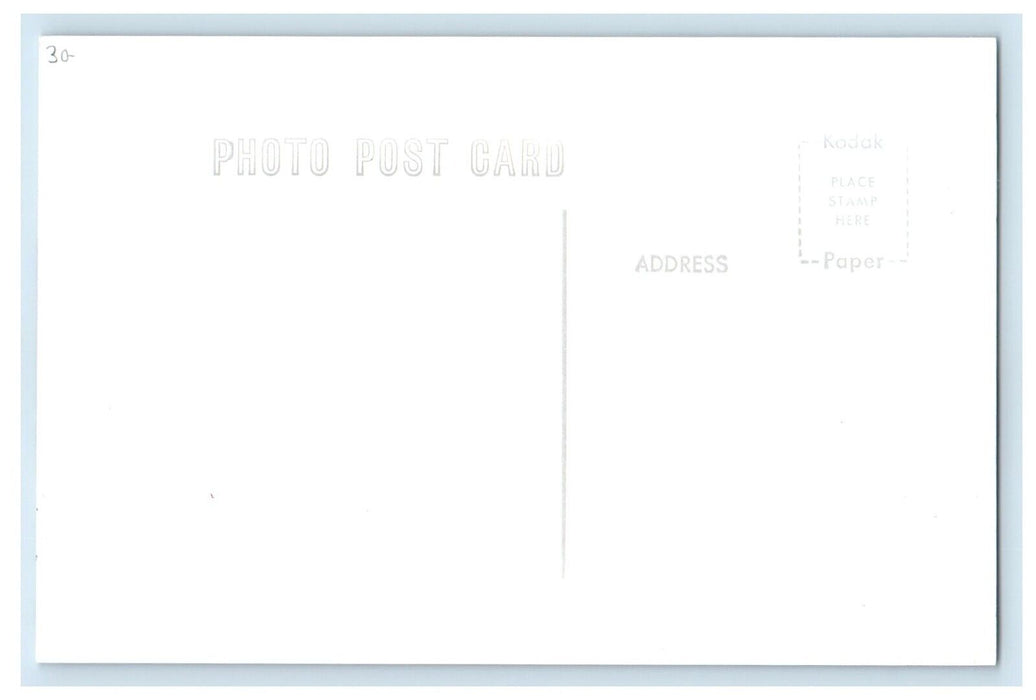 1985 Conrail Depot Station Train Greenfield Indiana IN RPPC Photo Postcard
