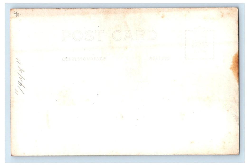 c1940's Tabernacle Rivervale Indiana IN RPPC Photo Unposted Vintage Postcard