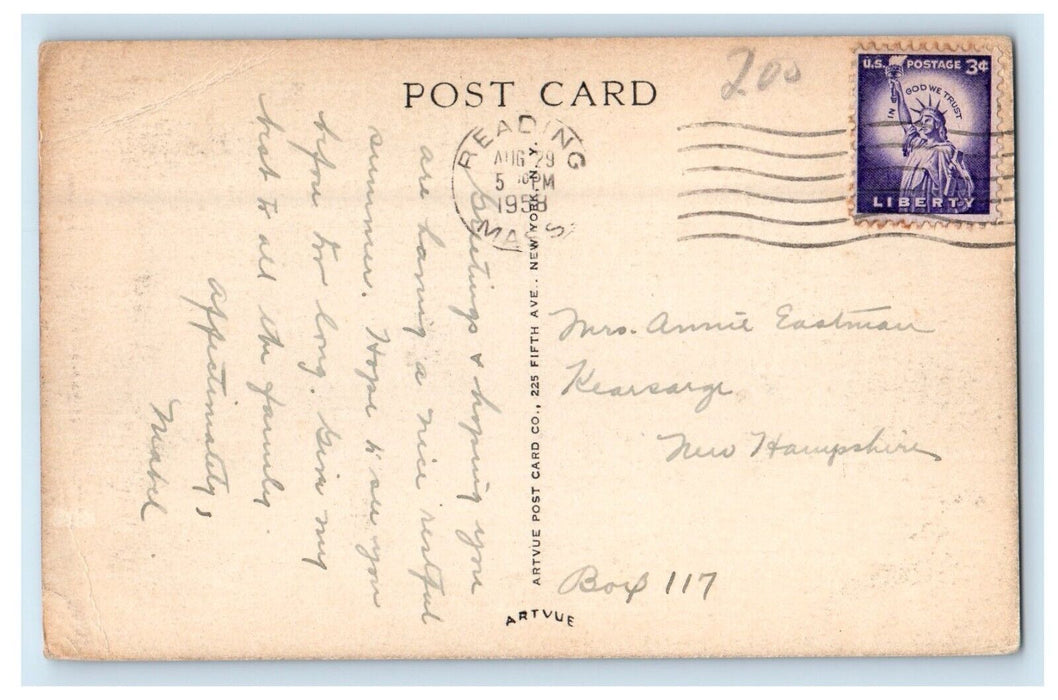 1958 Hand Loom In Old Fairbanks House Dedham Massachusetts MA Vintage Postcard