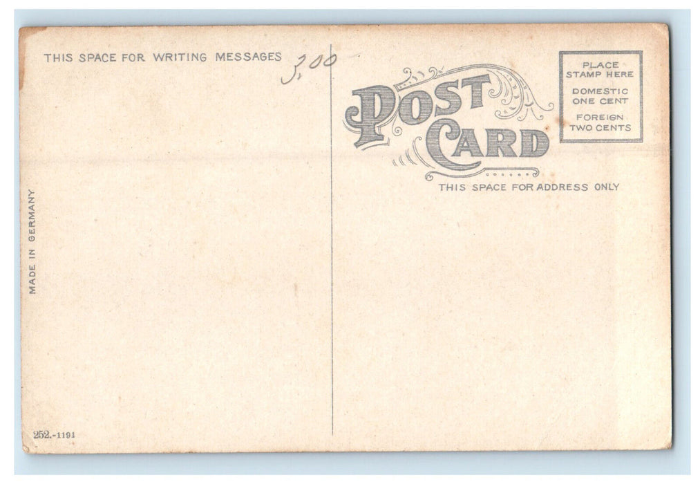 c1910 Island Grove, Abington Massachusetts MA Antique Unposted Postcard