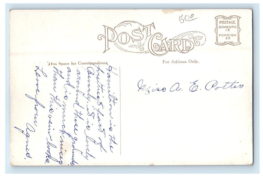 c1910's The President Club Myopia Hunt Club Hamilton Massachusetts MA Postcard