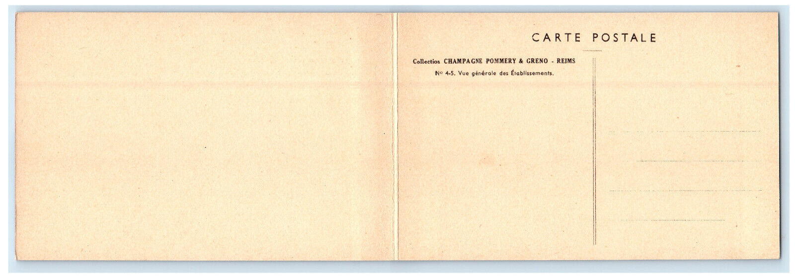 c1940s Panorama, General View of the Establishments Reims France Postcard