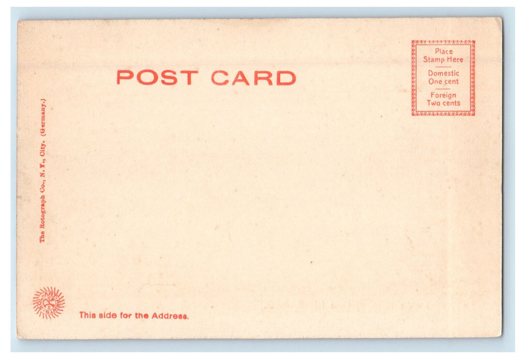 c1910 Profile Rock, Baker's Island Massachusetts MA Unposted Postcard