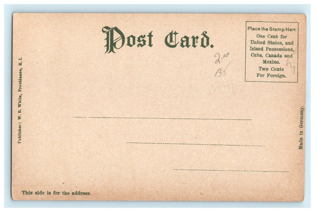 c1905 Betsy Cottage Roger Williams Park Providence Rhode Island RI Postcard