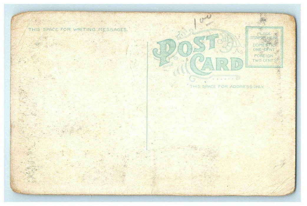 The Old Mill Nantucket Massachusetts Windmill Antique Vintage Postcard