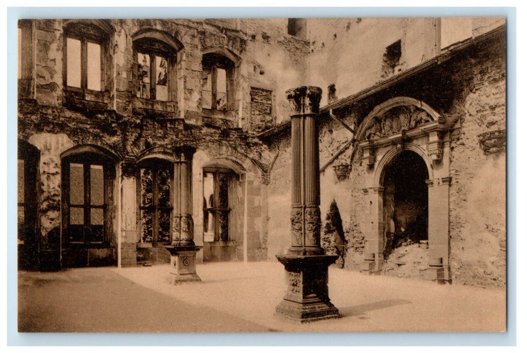 c1940s Der Kronungssaal Im Otto Heinrichsbau Heidelberg Germany Postcard