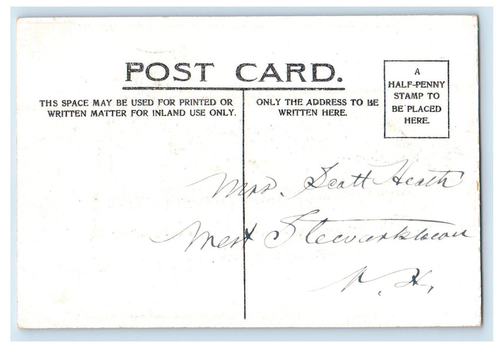 1906 Chateau De Ramsay Montreal Quebec Canada Posted Antique Postcard