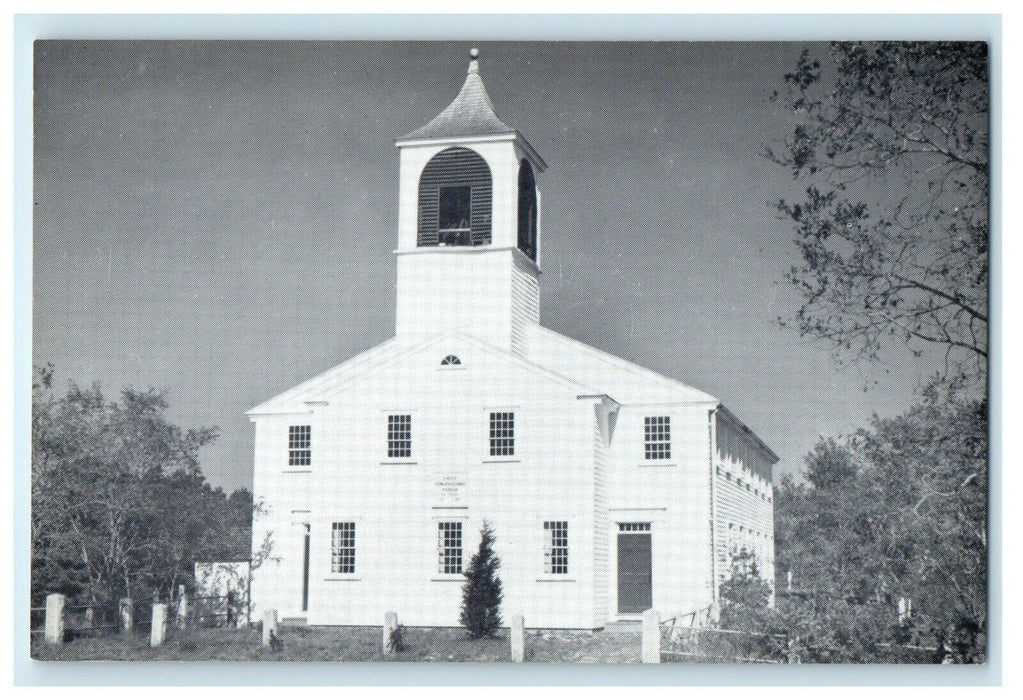 First Congregational Parish Church Truro Cape Cod Massachusetts MA Postcard