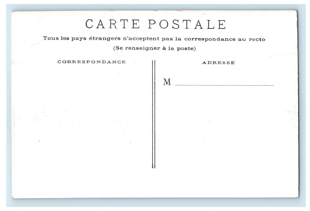 c1910 La Gare Du Nord Spain (North Station) Spain Unposted Antique Postcard