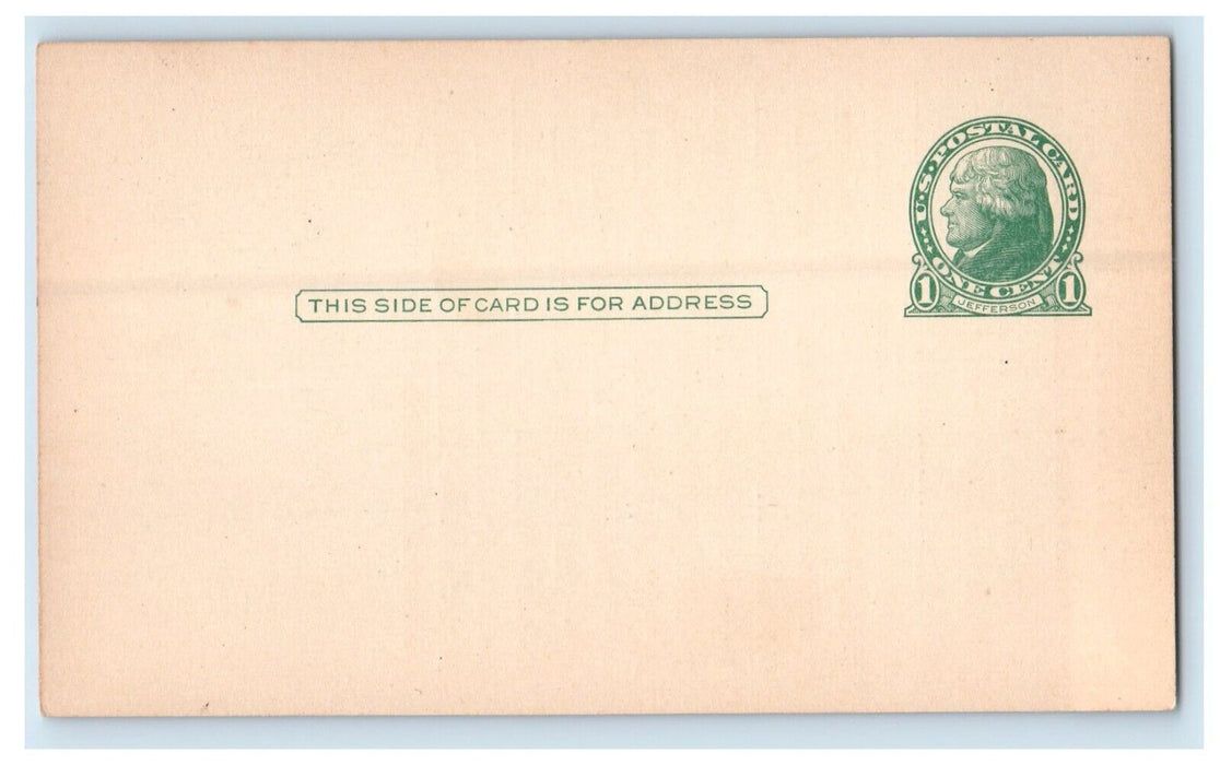 H.W. Kemper General Merchandise Mansfield IN Advertising Unposted Postcard