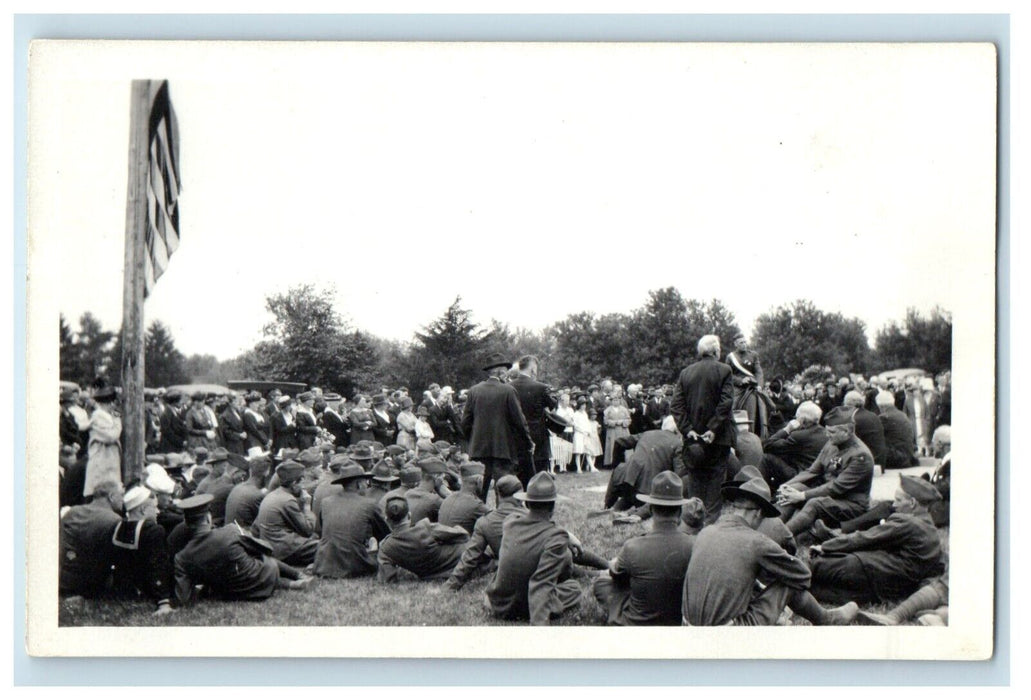 c1910's Windom Minnesota MN, Memorial Day RPPC Photo Posted Antique Postcard