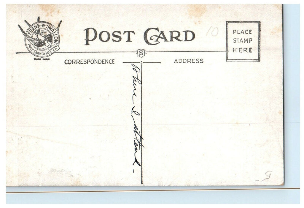 1913 Congregational Church, Westboro Massachusetts MA Antique Postcard