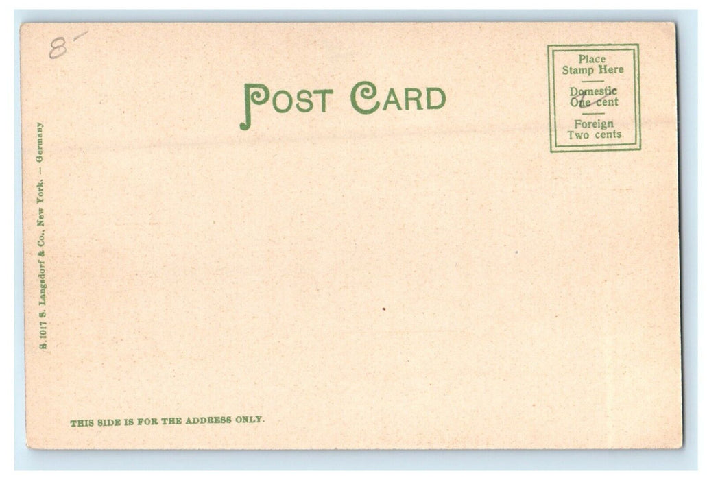1905 State Normal School View, Westfield Massachusetts MA Antique Postcard