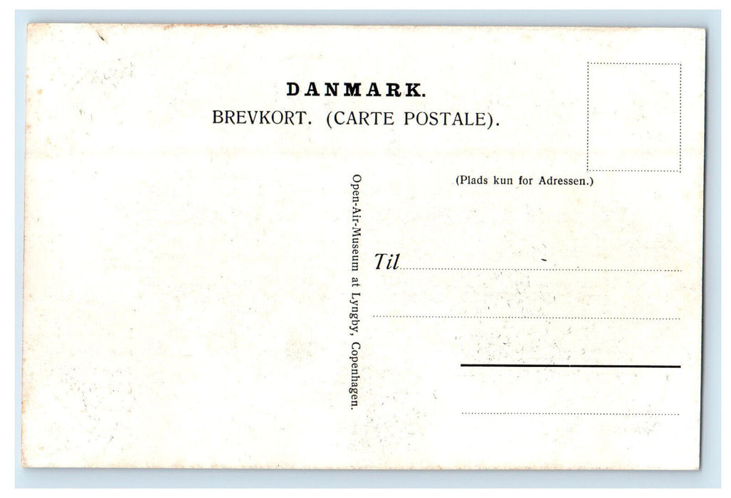 c1940s Interior Med Den Aabne Arne I Ostenfeld-Gaarden Lyngby Denmark Postcard