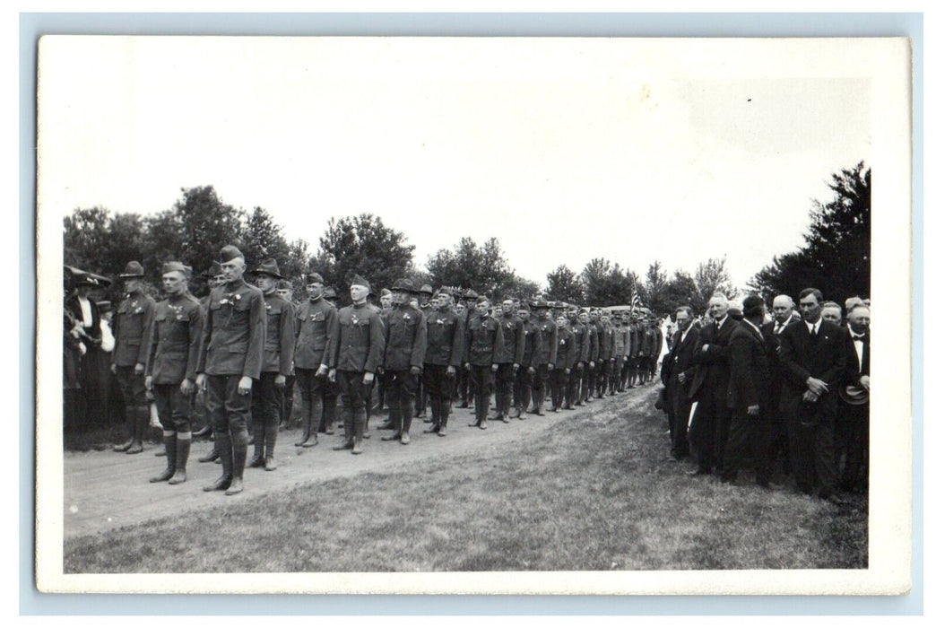 c1910's Memorial Day Windom Minnesota MN RPPC Photo Posted Antique Postcard