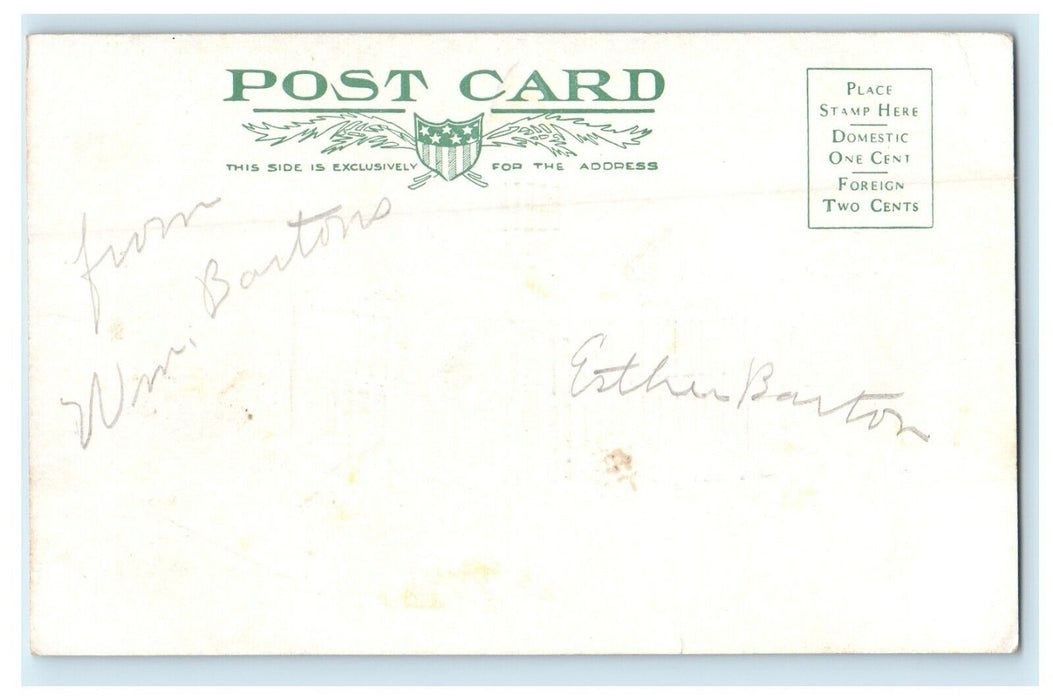 c1905 The View Of Court House Omaha Nebraska NE Antique Postcard