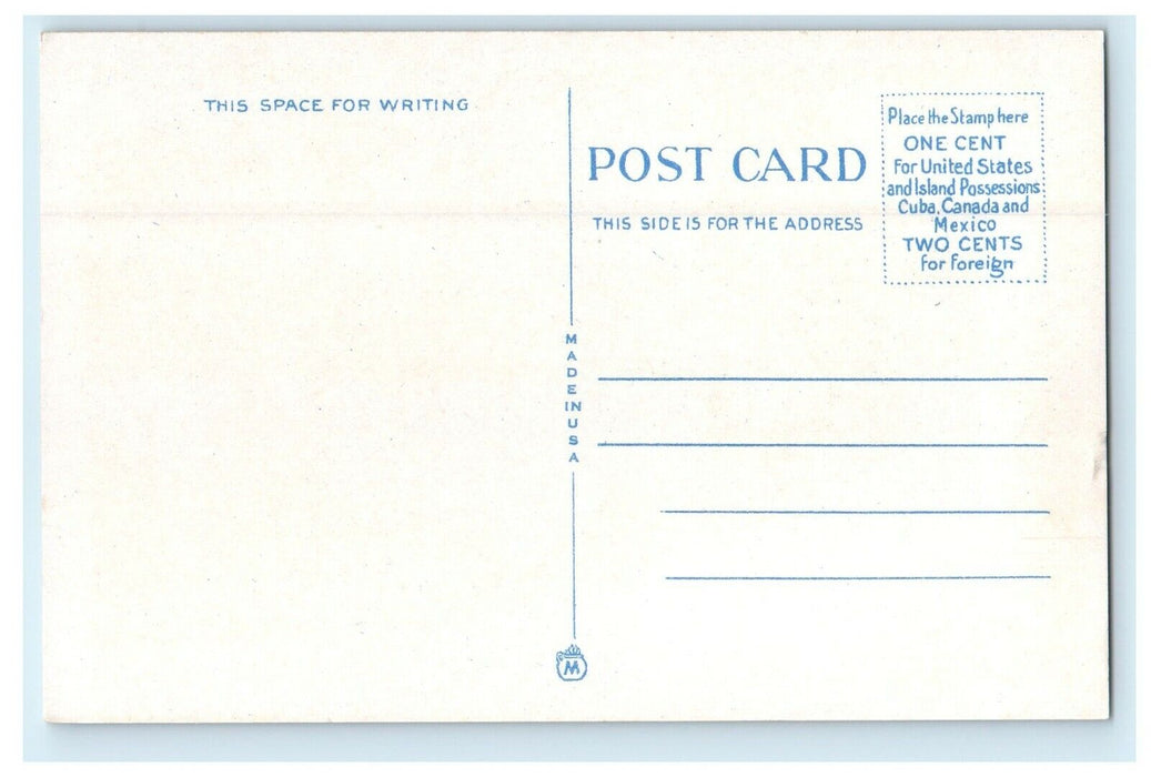 1930 Lake Pennesseewassee, Crocketts Bridge Road, Norway Maine ME Postcard