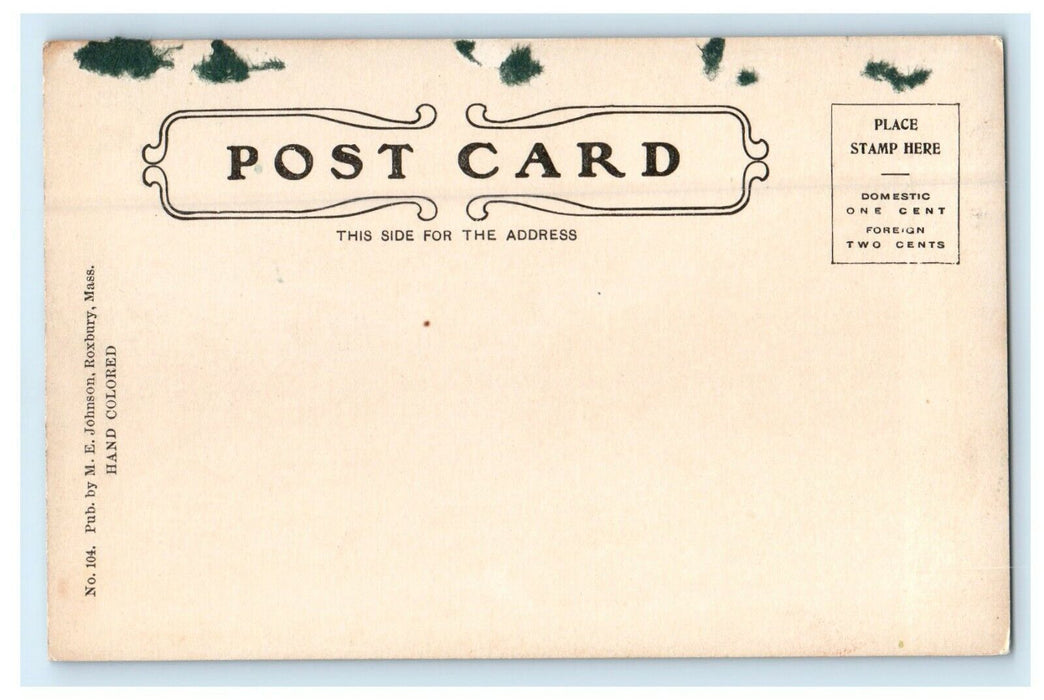 1905 Caspian Lake, Greensboro, Vermont VT Antique Unposted Postcard