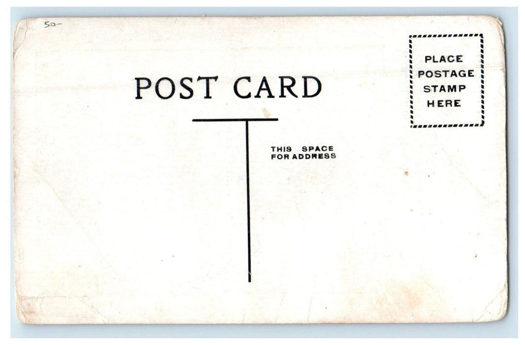 1908 Wreckage Elijah Arganbright After Storm Shickley Nebraska NE Postcard