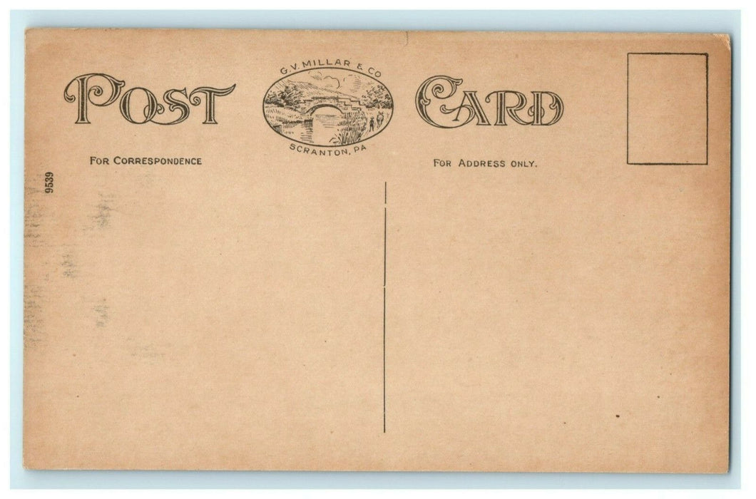 Cataract House Water Gap Delaware Pennsylvania Vintage Postcard