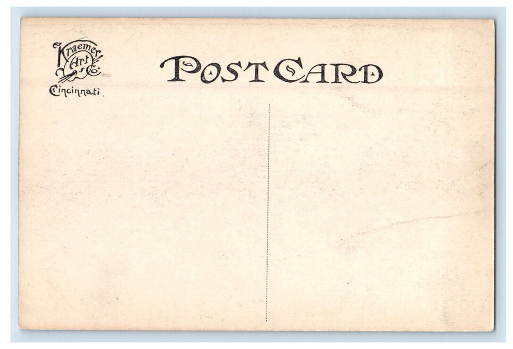 1913 Republican News Office North 3rd St. in Great Flood Hamilton OH Postcard