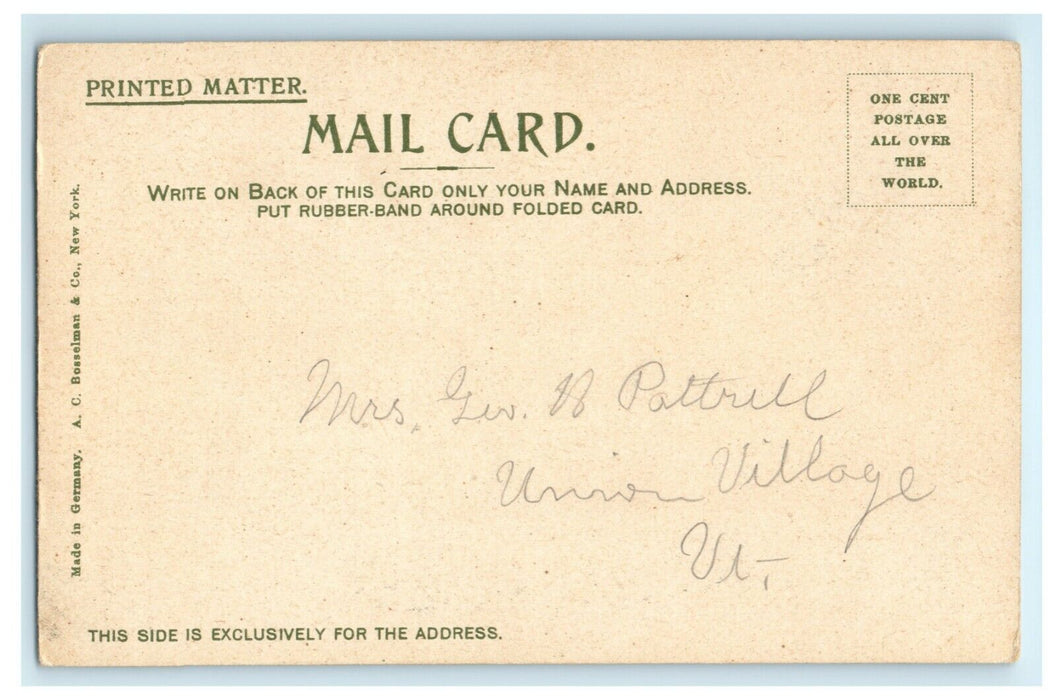 Horse Shoe Curve on Pennsylvania Railroad Altoona Early 1900's Postcard