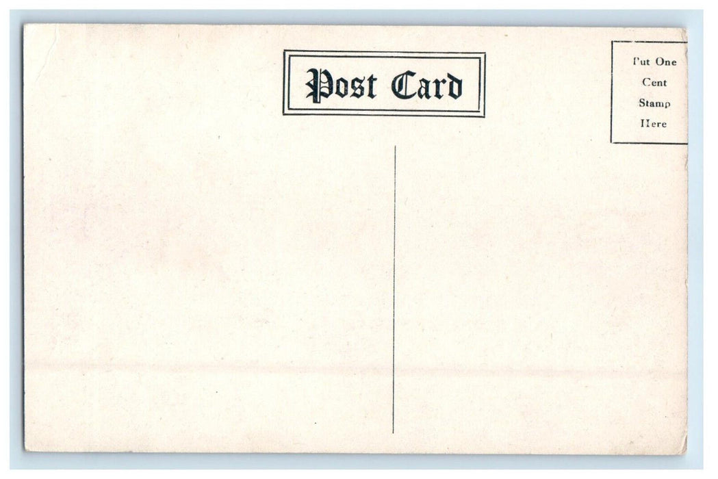 c1910's Mammoth Knights Templar Emblem Grant Park Chicago Illinois IL Postcard