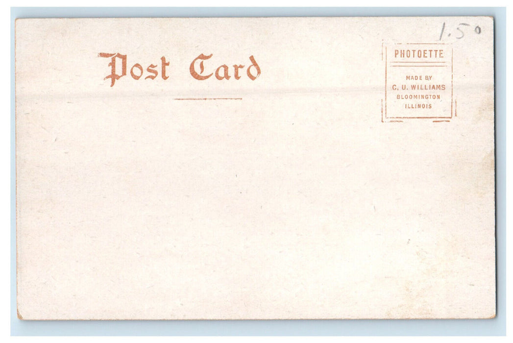 1963 Court House, Kentland Indiana IN Unposted Vintage Postcard