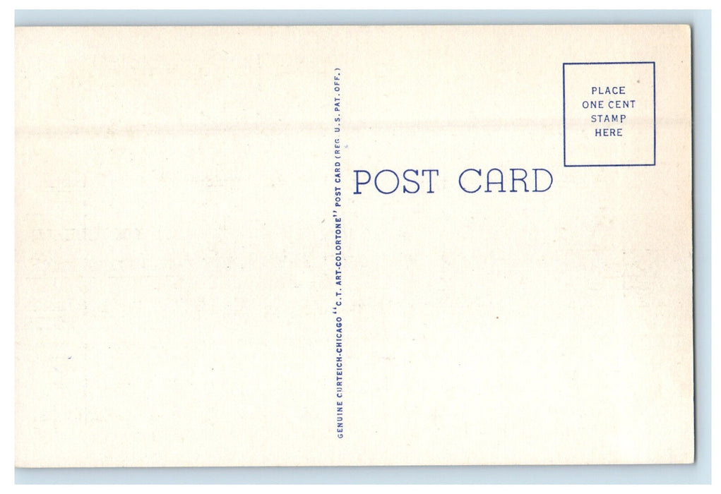 c1950s The Color Guard Culver Military Academy Culver Indiana IN Postcard
