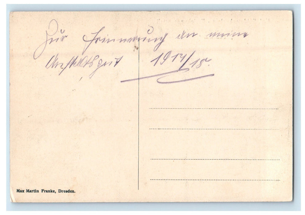 1914 Kgl. Soldatenknaben Klein-Struppen Schlafsaal Germany Postcard