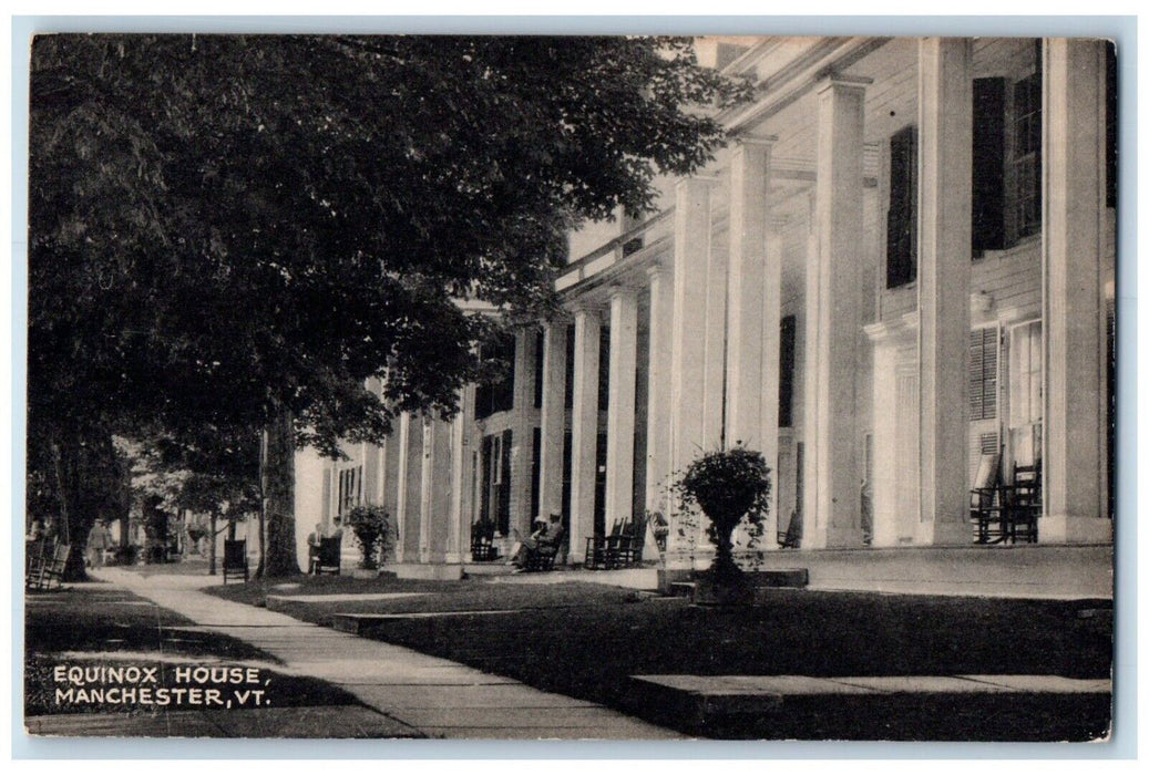 c19130's Equinox House Manchester Vermont VT Unposted Vintage Postcard