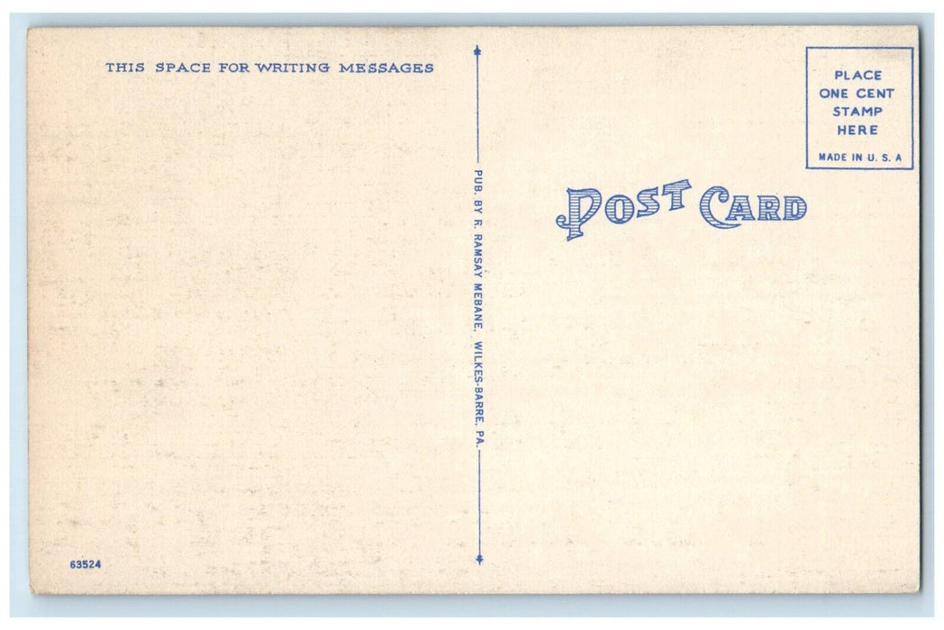 c1930's Marywood College Building Flowers Scranton Pennsylvania PA Postcard