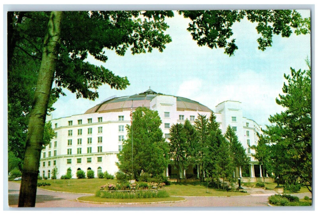 c1960 West Baden College Building West Baden Springs Indiana IN Vintage Postcard