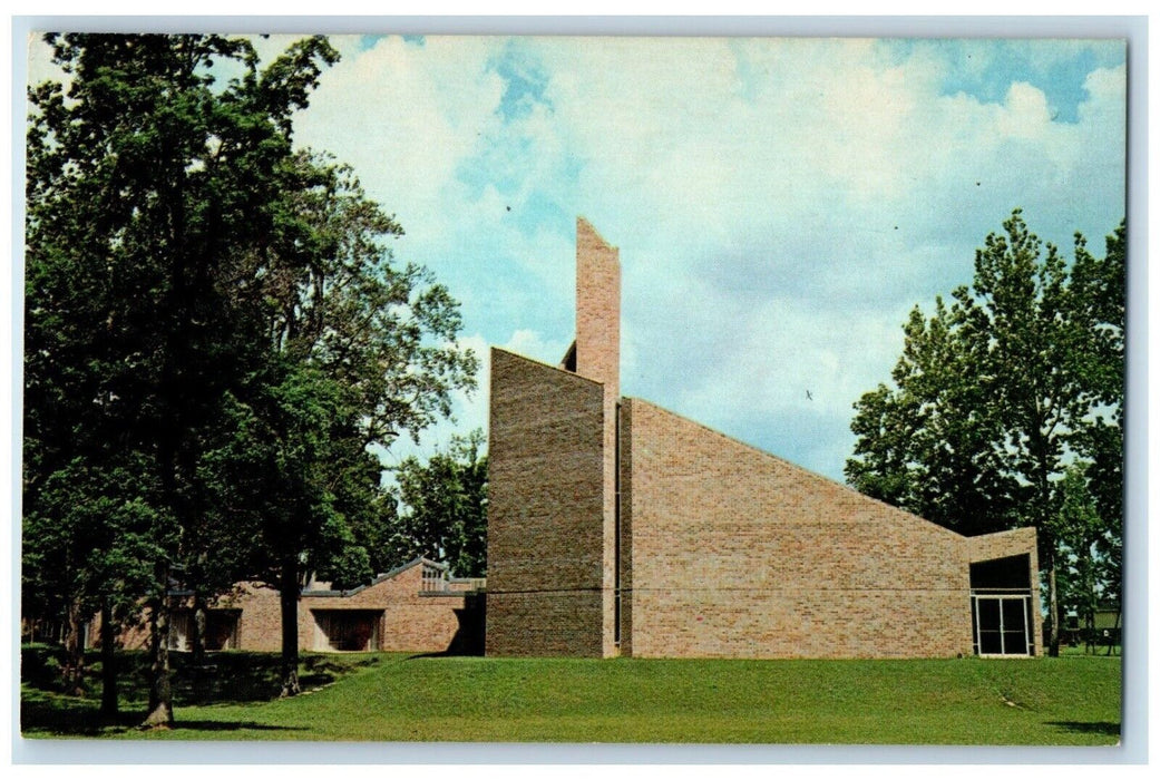 c1960 Sandy Hook United Methodist Church Columbus Indiana IN Antique Postcard