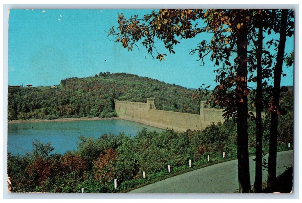 c1960 Tygart Valley River Lake Dam Grafton West Virginia W VA Vintage Postcard