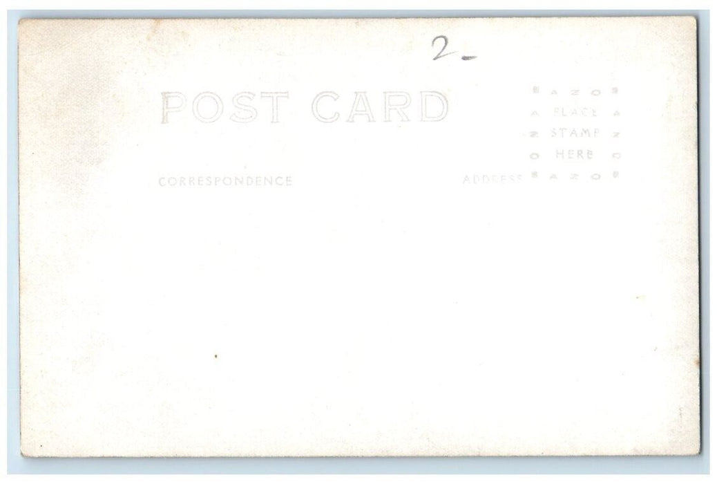 c1926 Palm Drive Scene Lower Rio Grande Valley Texas TX RPPC Photo Postcard