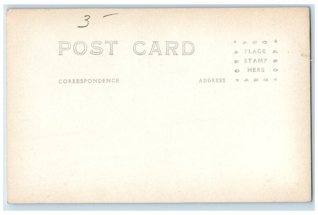 c1920's Busch Gardens Path Bench View Pasadena California CA RPPC Photo Postcard