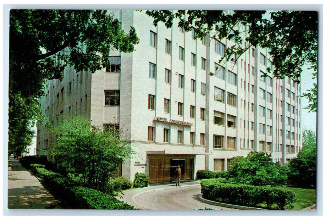 c1950's Hotel Congressional Washington DC Vintage Unposted Postcard