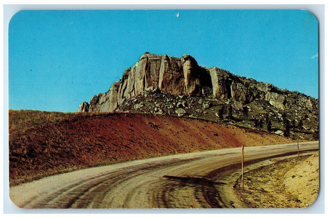 c1960's Steamboat Point Over Big Horn Mountains of Wyoming WY Postcard
