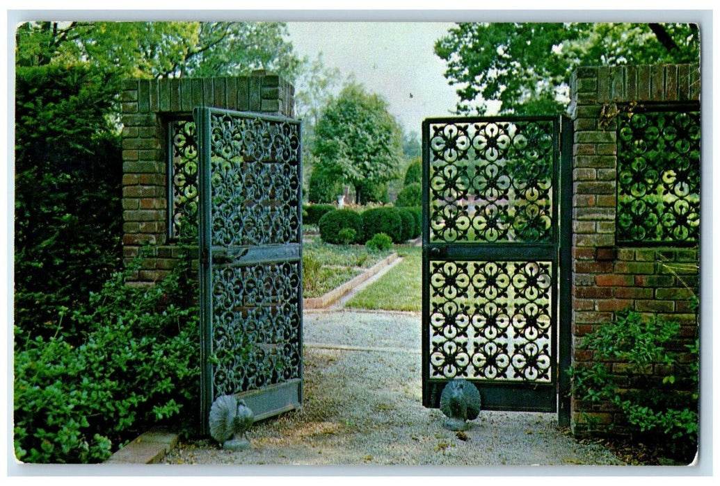 c1960 Project Garden Club Lexington Henry Clay Ashland Green Kentucky Postcard